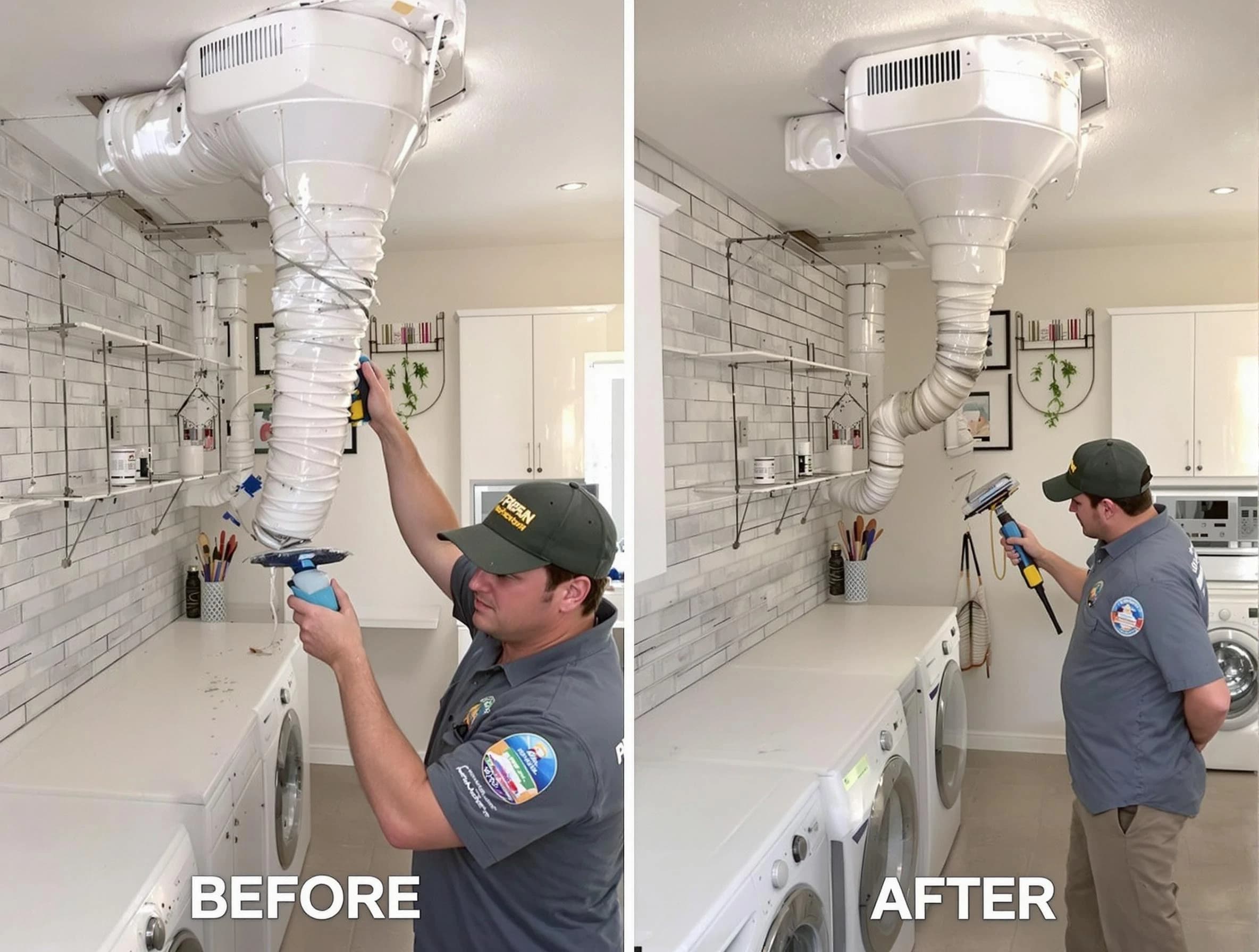 Professional dryer exhaust vent cleaning by Lochbuie Dryer Vent Cleaning in Lochbuie